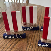 Red, White and Blue hat