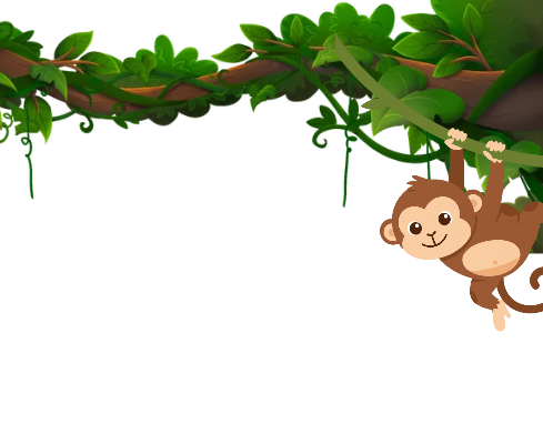 vines and monkey